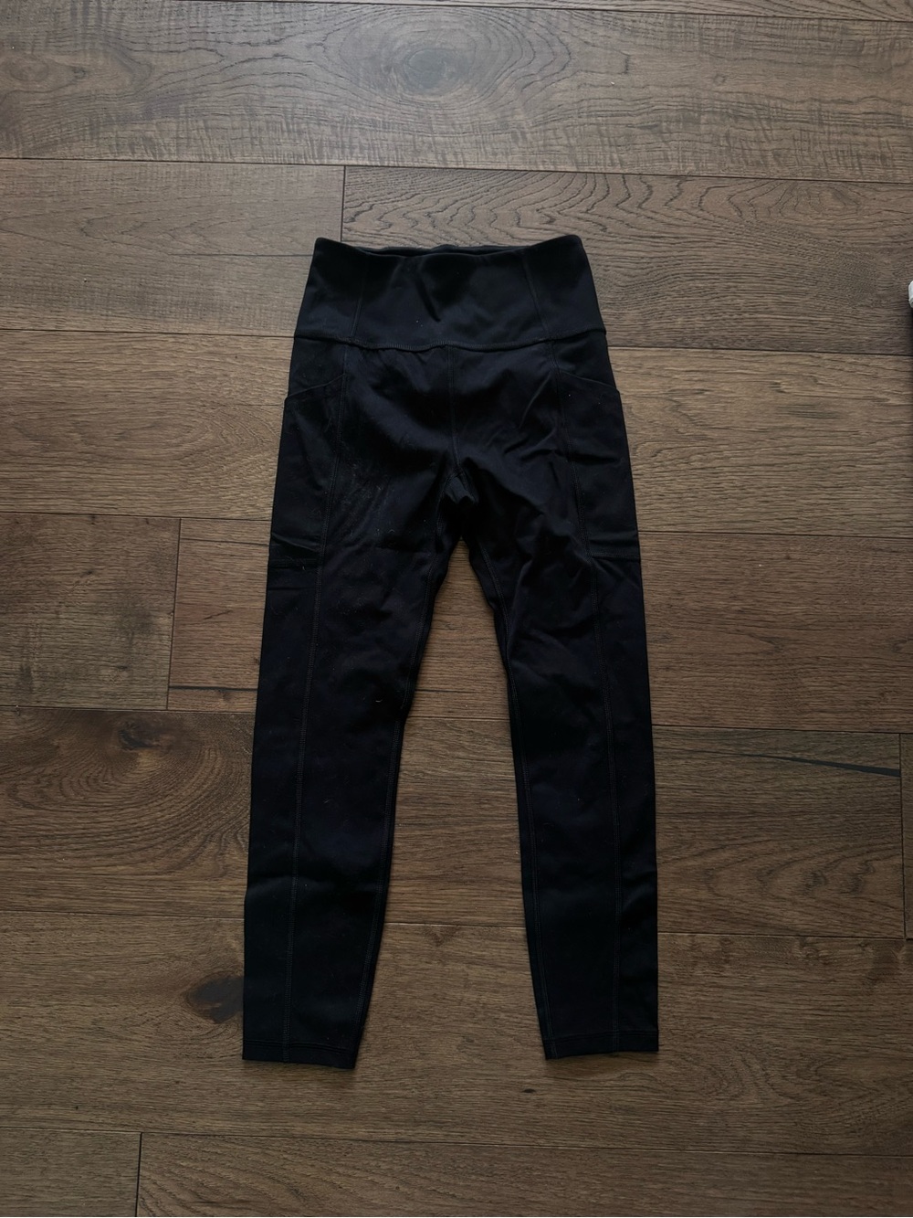 Lou & Grey Black Women’s Leggings with Side Panels